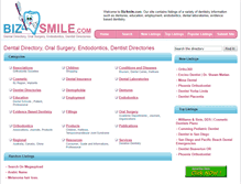 Tablet Screenshot of bizsmile.com